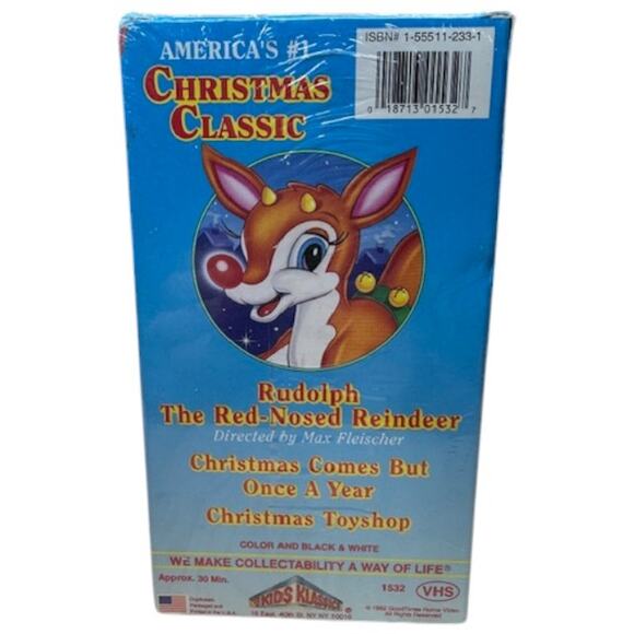 Rudolph the Red-Nosed Reindeer Sealed VHS - Picture 7 of 10
